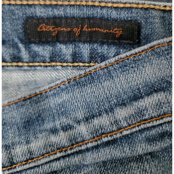 Citizens Of Humanity COH Ric Rac #108 Stretch Low Waist Bootcut Blue Jeans Sz 28 - Picture 10 of 13
